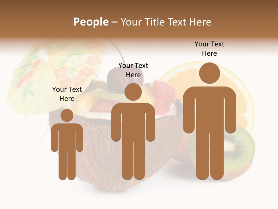 Delicious Useful White PowerPoint Template