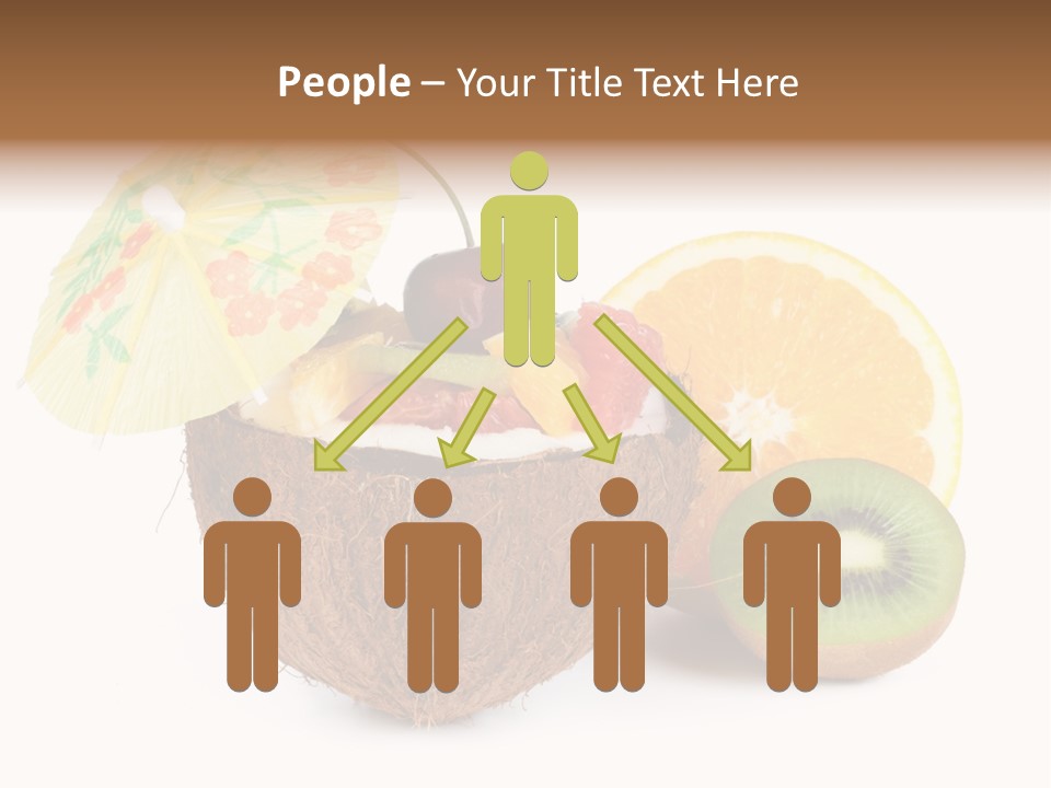 Delicious Useful White PowerPoint Template