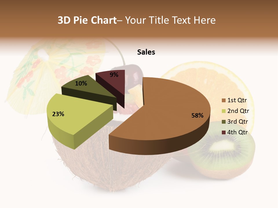 Delicious Useful White PowerPoint Template