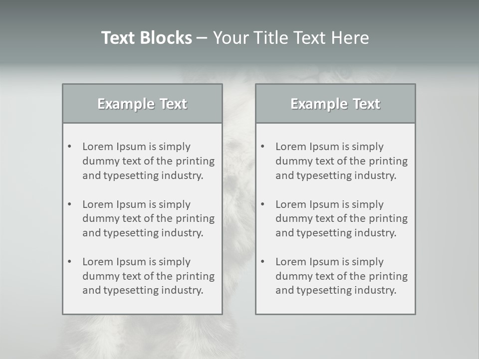Racy Snatch Purebred PowerPoint Template