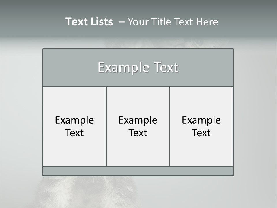 Racy Snatch Purebred PowerPoint Template