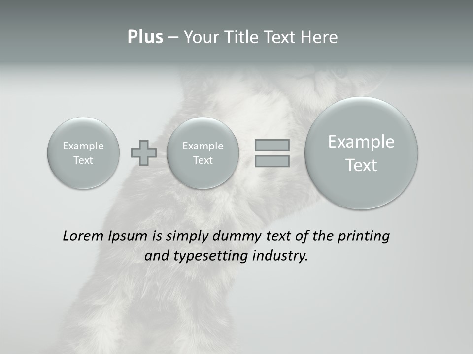 Racy Snatch Purebred PowerPoint Template