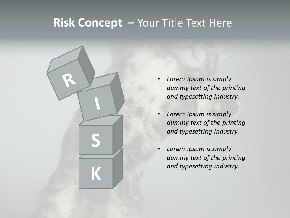 Racy Snatch Purebred PowerPoint Template