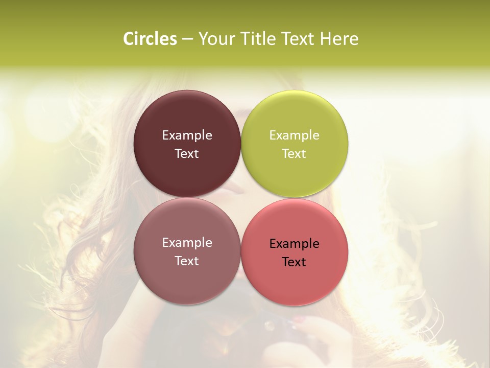 Outdoors Red Tender PowerPoint Template