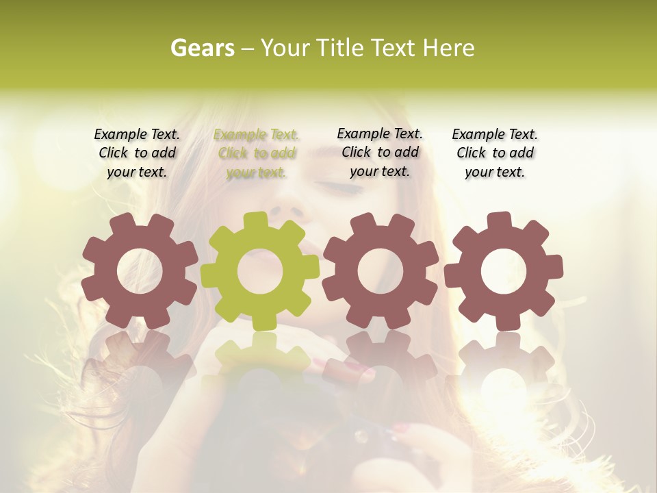 Outdoors Red Tender PowerPoint Template