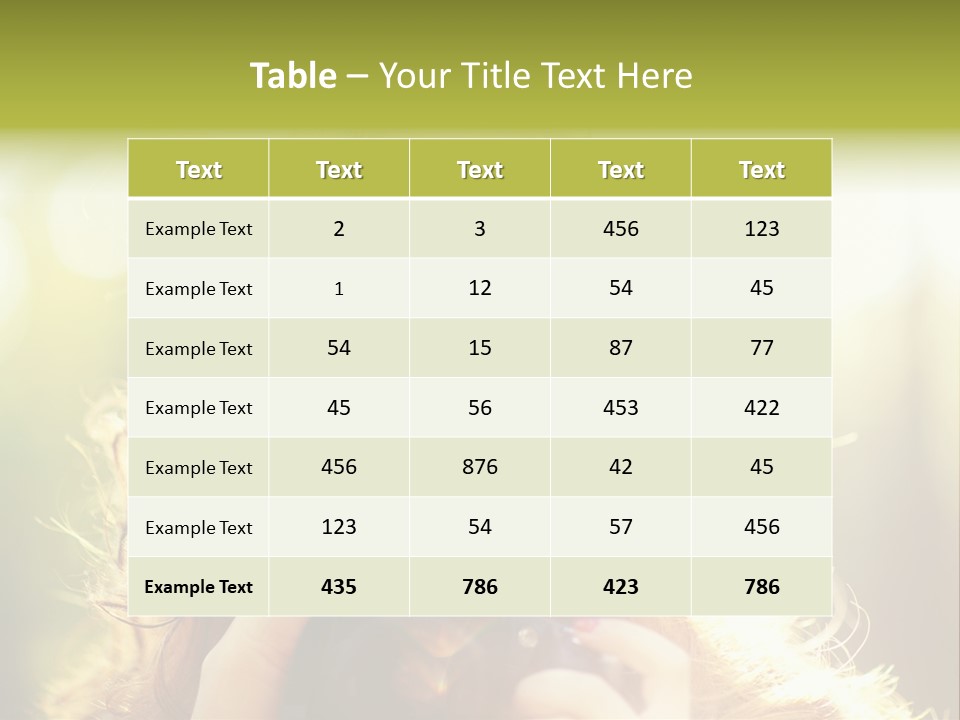 Outdoors Red Tender PowerPoint Template