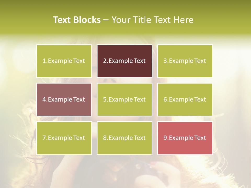 Outdoors Red Tender PowerPoint Template