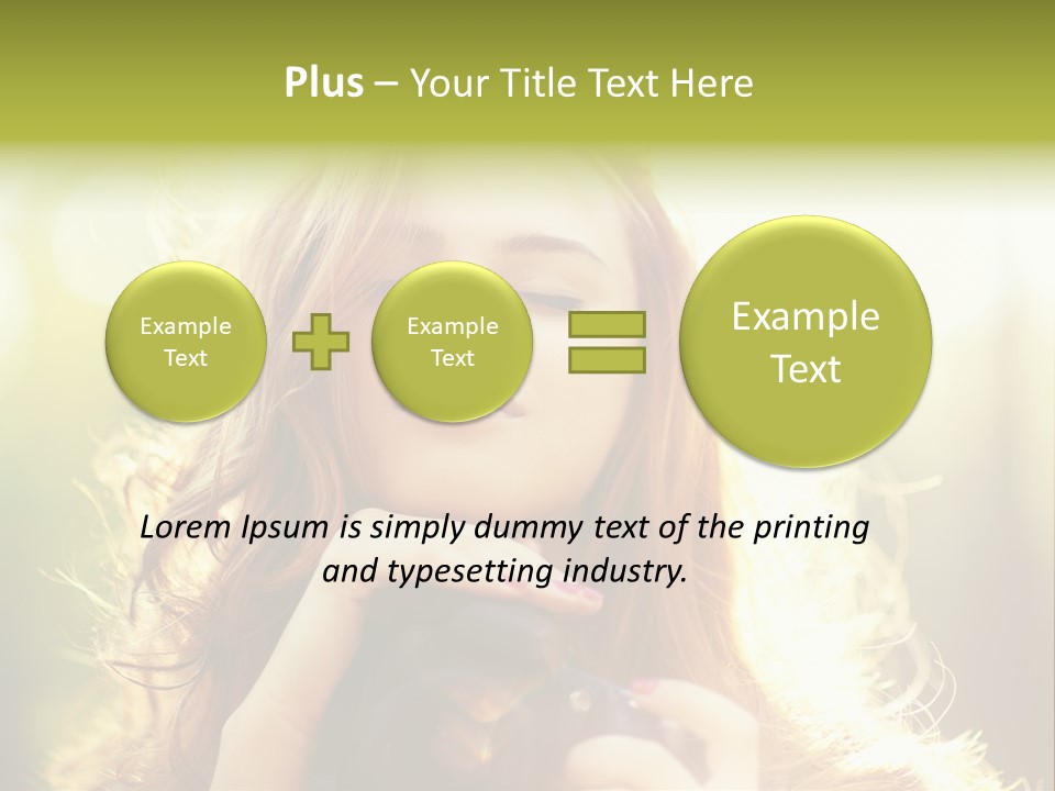 Outdoors Red Tender PowerPoint Template