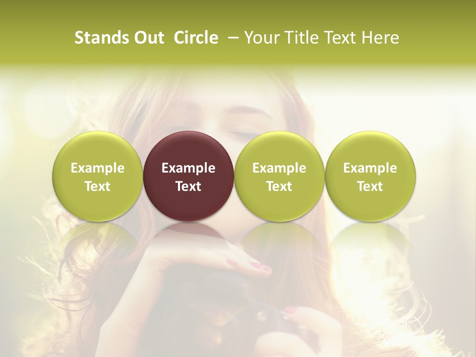 Outdoors Red Tender PowerPoint Template