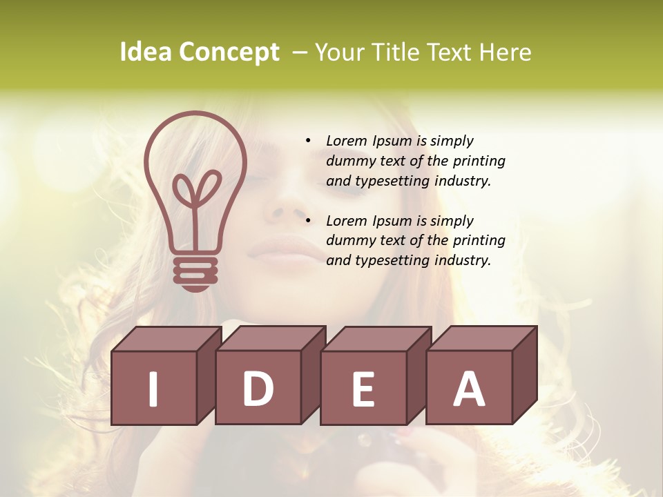 Outdoors Red Tender PowerPoint Template