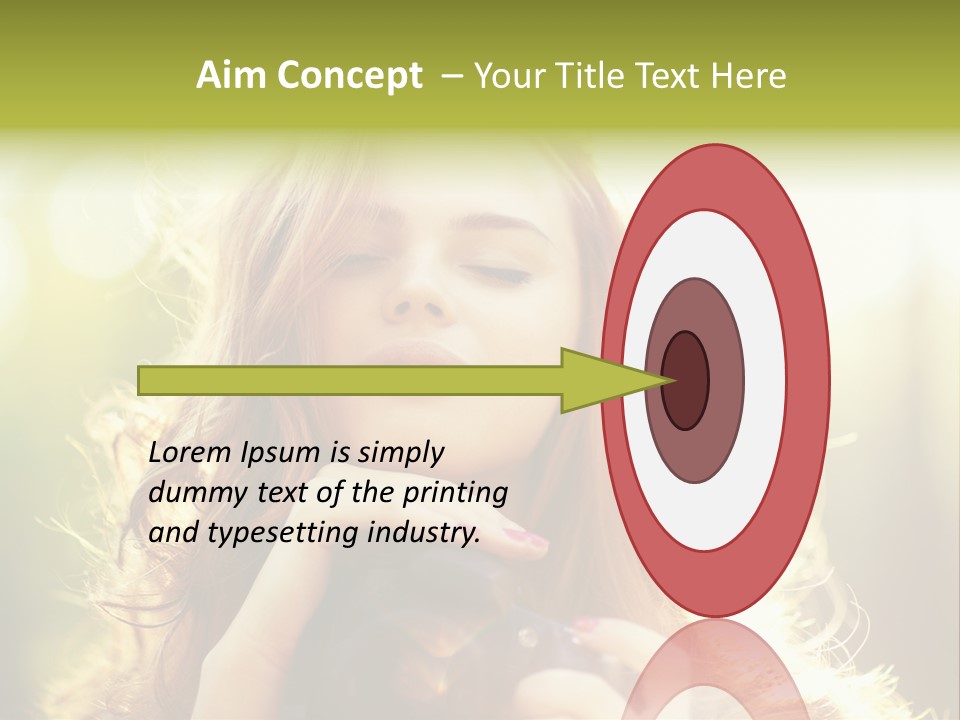 Outdoors Red Tender PowerPoint Template