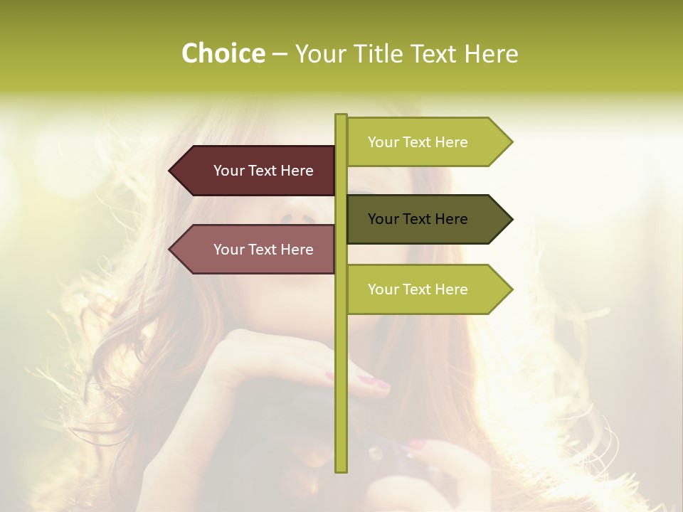 Outdoors Red Tender PowerPoint Template