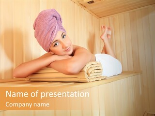 Caucasian Lifestyle One PowerPoint Template