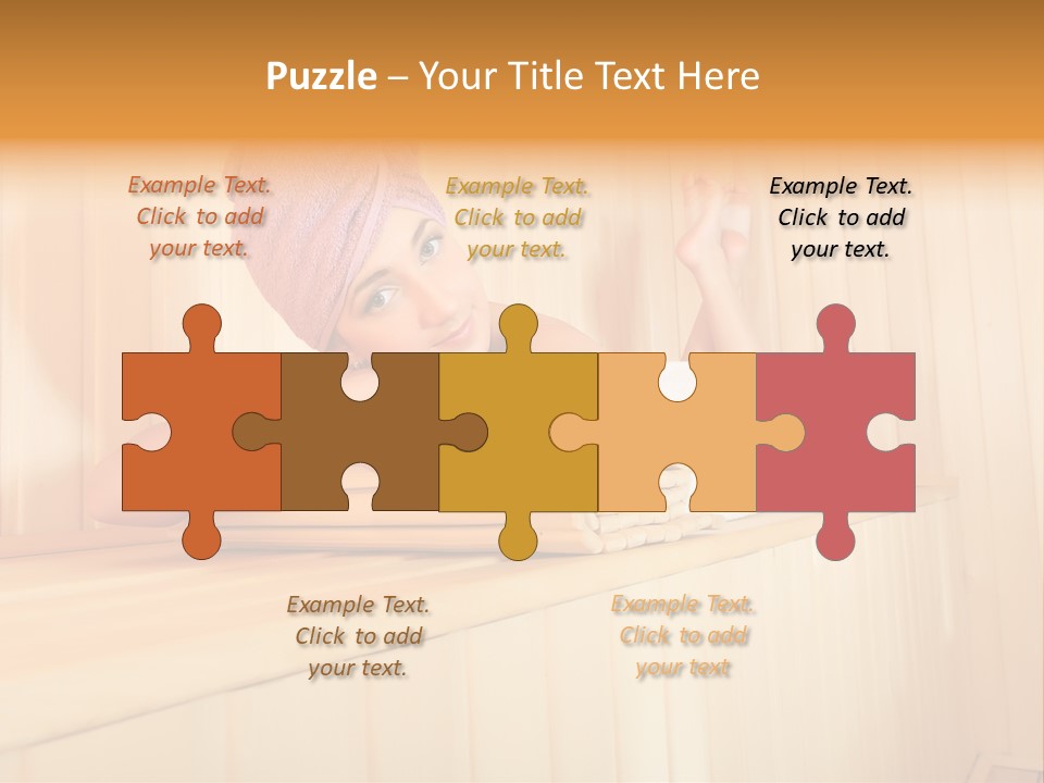 Caucasian Lifestyle One PowerPoint Template