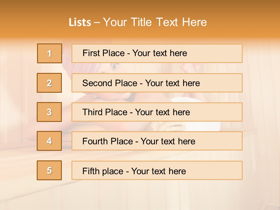 Caucasian Lifestyle One PowerPoint Template