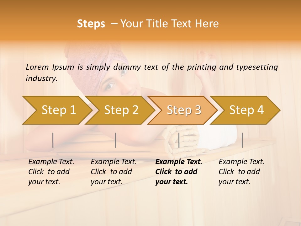 Caucasian Lifestyle One PowerPoint Template