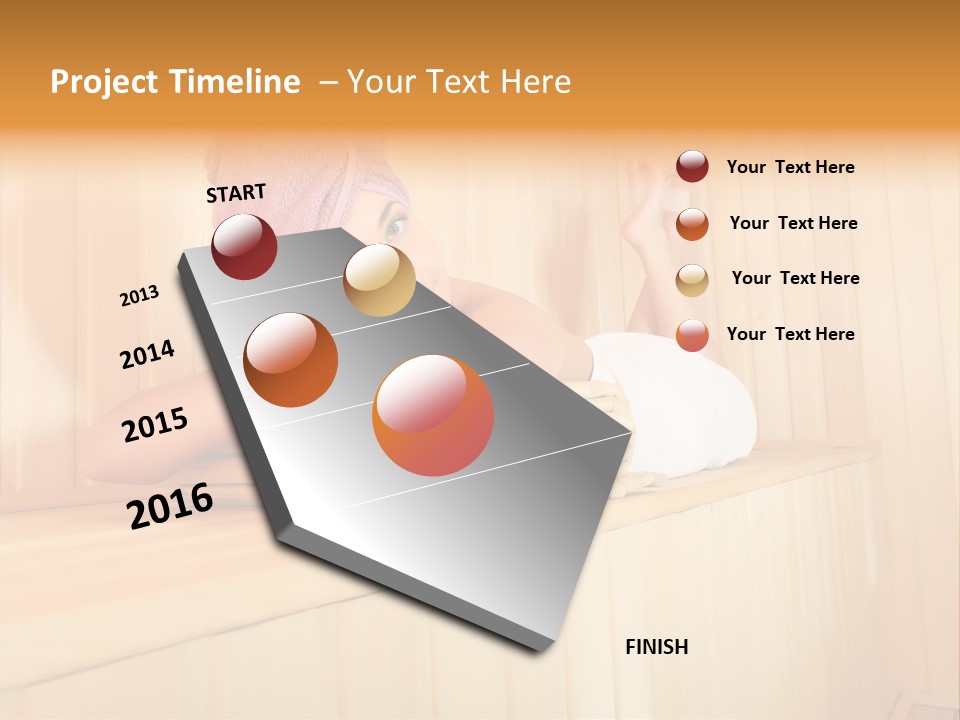 Caucasian Lifestyle One PowerPoint Template