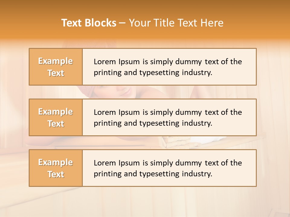 Caucasian Lifestyle One PowerPoint Template