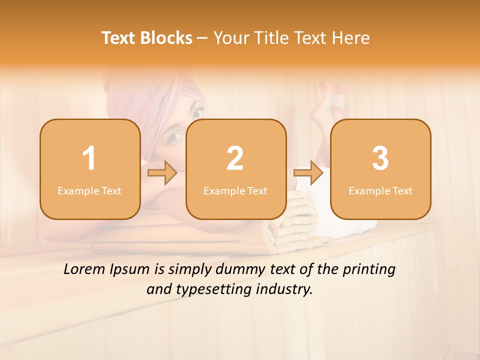 Caucasian Lifestyle One PowerPoint Template