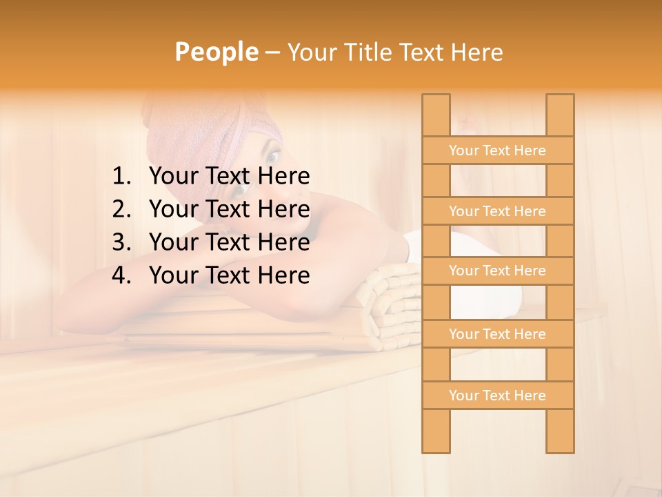 Caucasian Lifestyle One PowerPoint Template