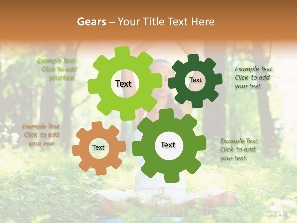 Body Lifestyle Young PowerPoint Template