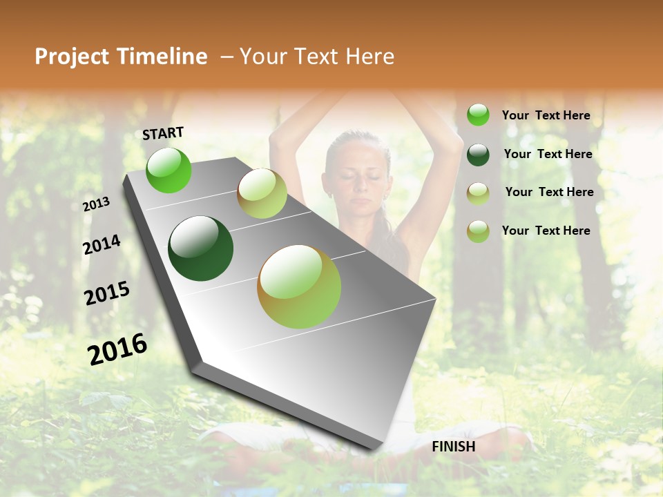 Body Lifestyle Young PowerPoint Template