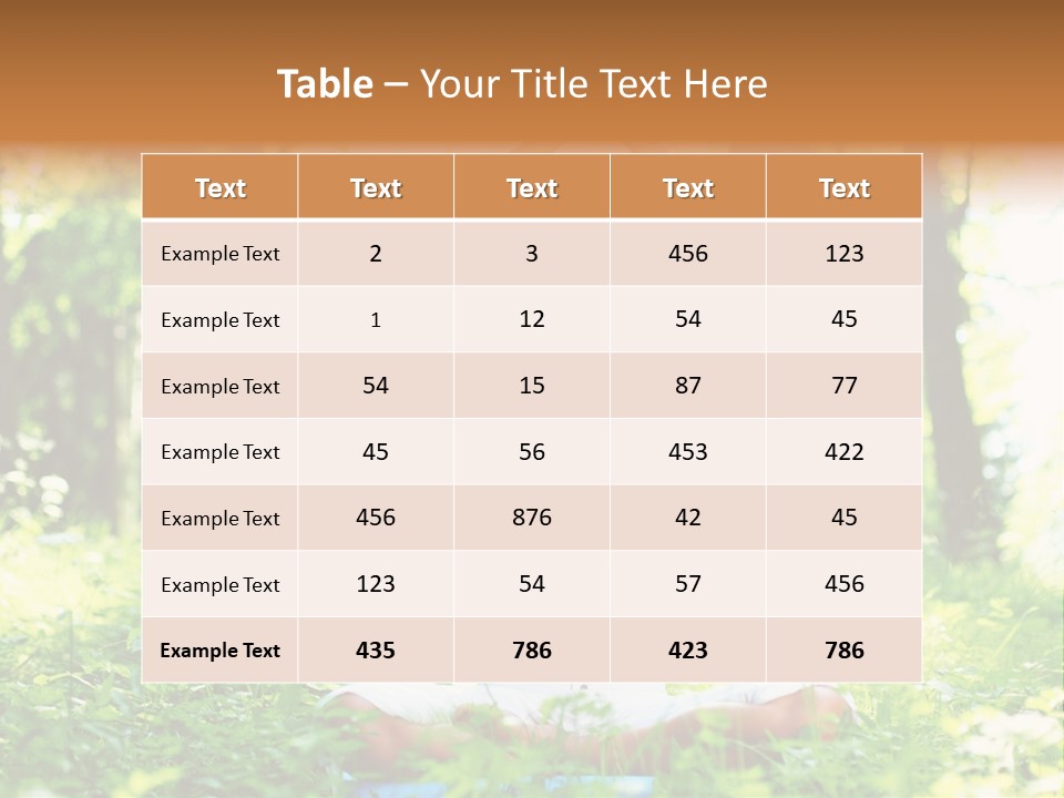Body Lifestyle Young PowerPoint Template