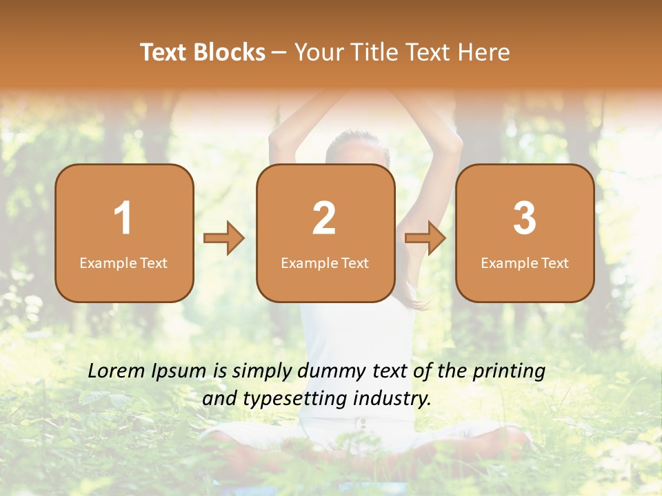 Body Lifestyle Young PowerPoint Template