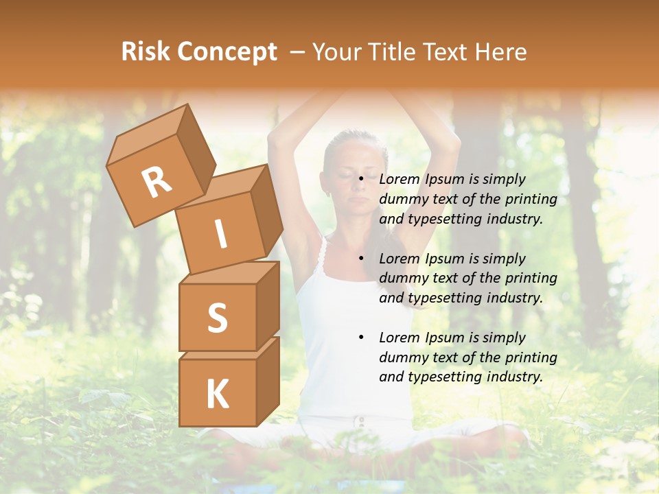 Body Lifestyle Young PowerPoint Template