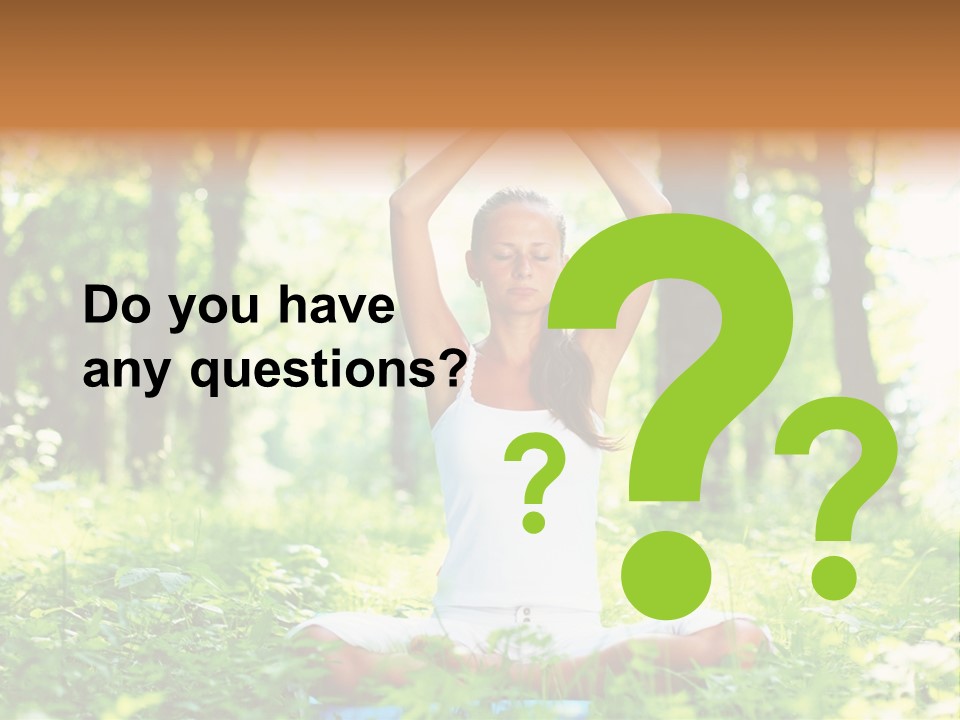 Body Lifestyle Young PowerPoint Template