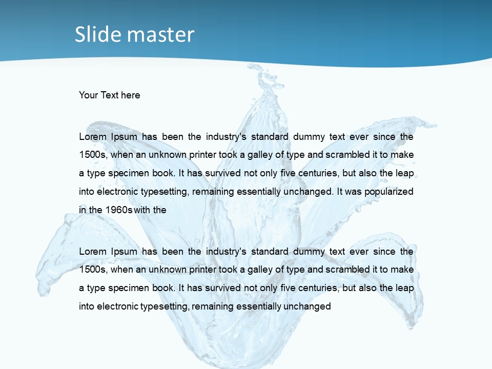 Isolated High Design PowerPoint Template