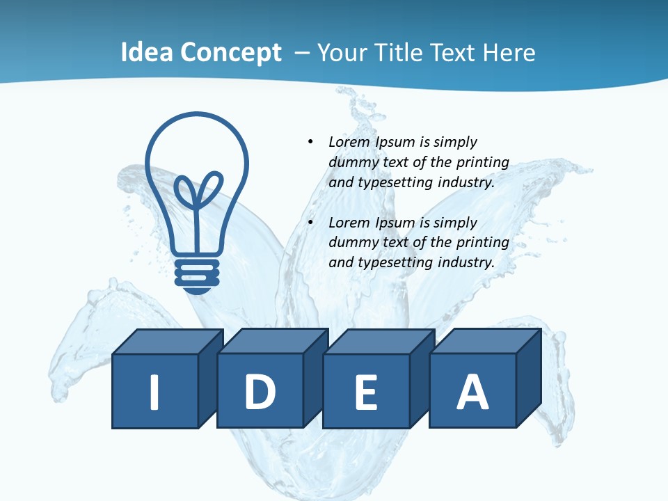 Isolated High Design PowerPoint Template