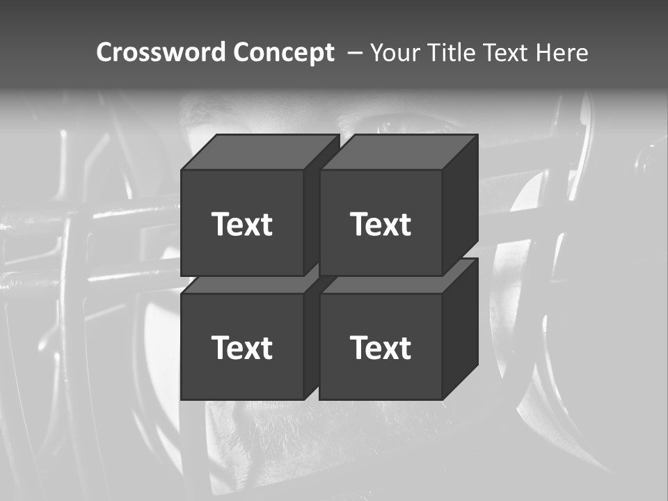 Male Men Sports Uniform PowerPoint Template
