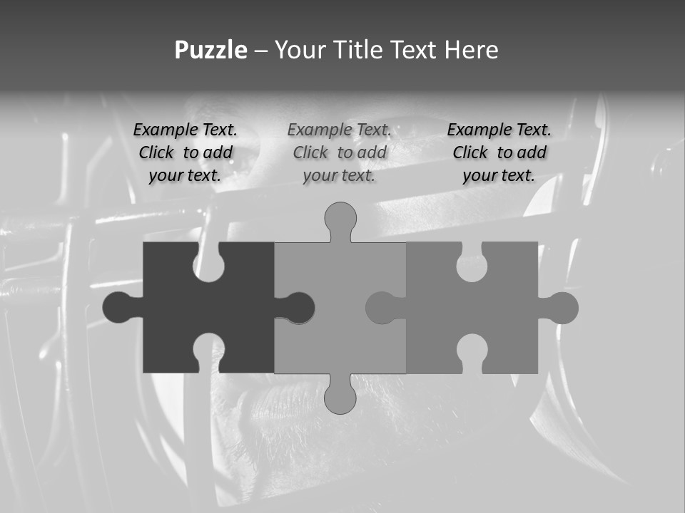 Male Men Sports Uniform PowerPoint Template