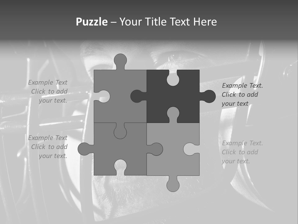 Male Men Sports Uniform PowerPoint Template