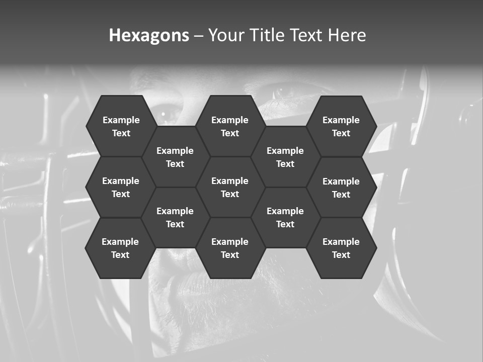 Male Men Sports Uniform PowerPoint Template