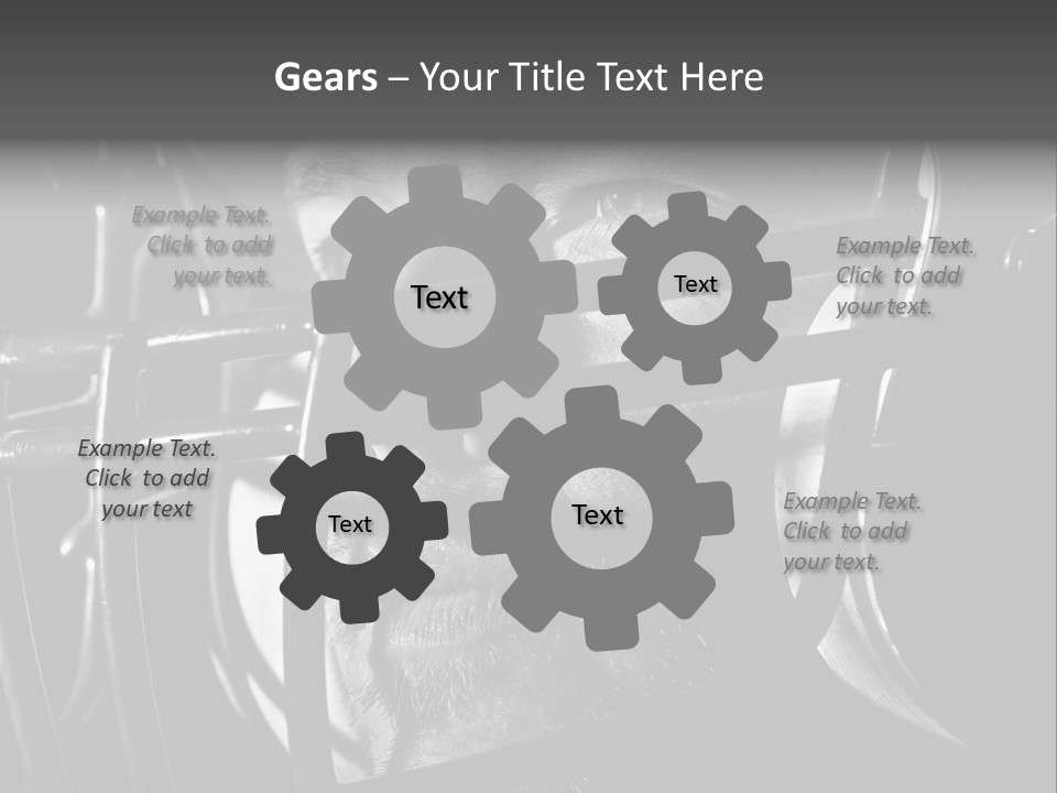 Male Men Sports Uniform PowerPoint Template