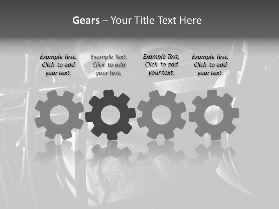 Male Men Sports Uniform PowerPoint Template