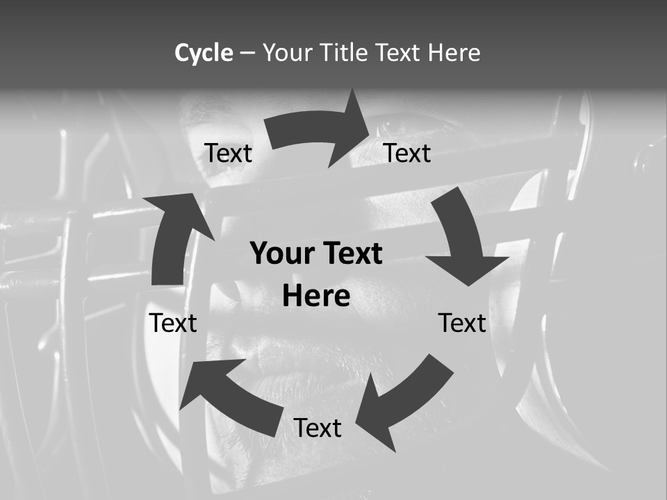 Male Men Sports Uniform PowerPoint Template