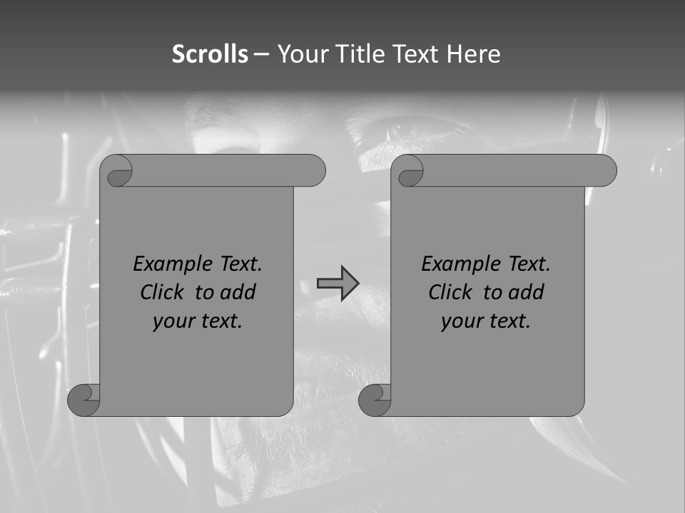 Male Men Sports Uniform PowerPoint Template