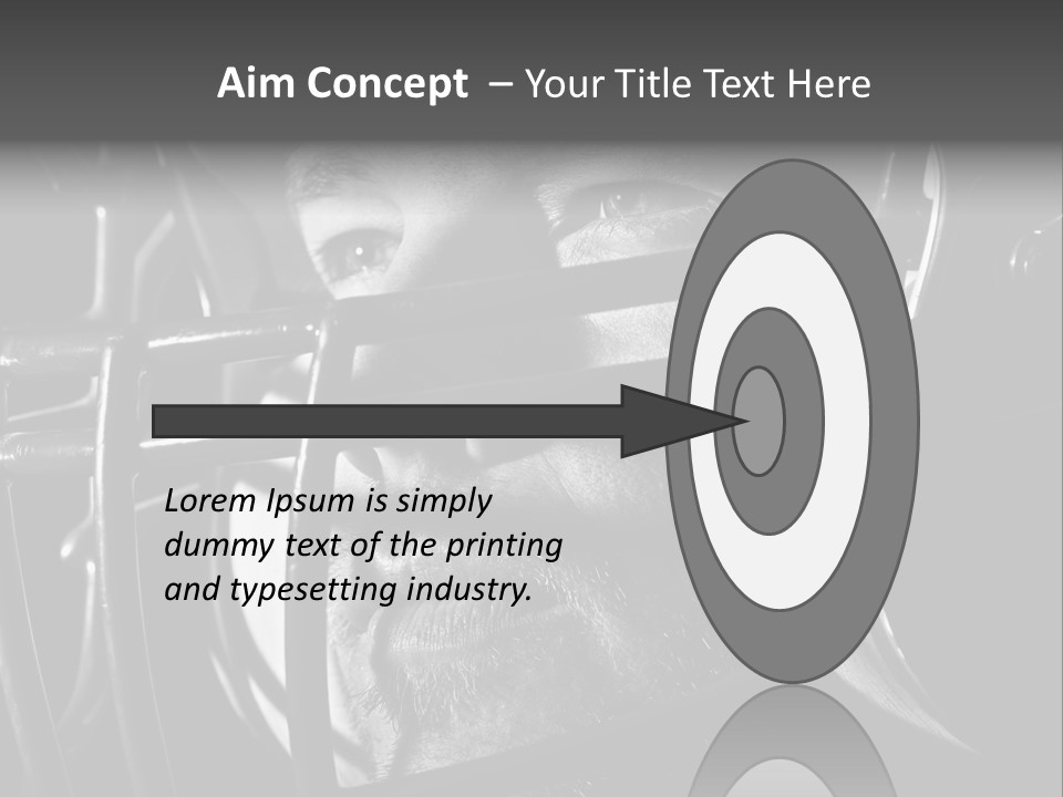 Male Men Sports Uniform PowerPoint Template