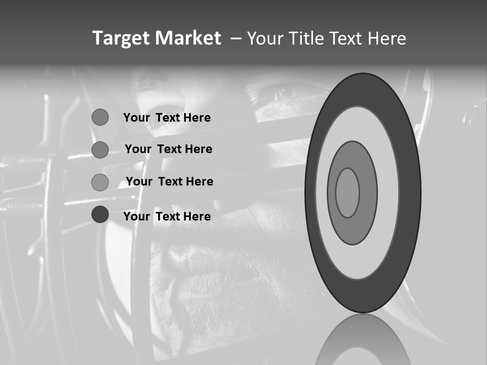 Male Men Sports Uniform PowerPoint Template