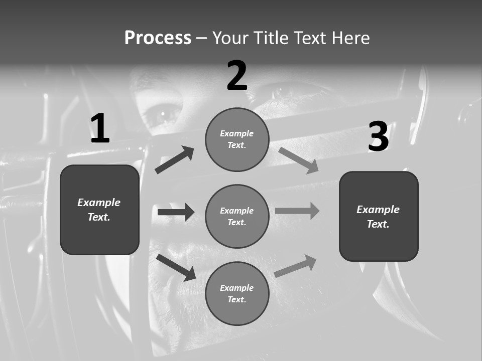 Male Men Sports Uniform PowerPoint Template