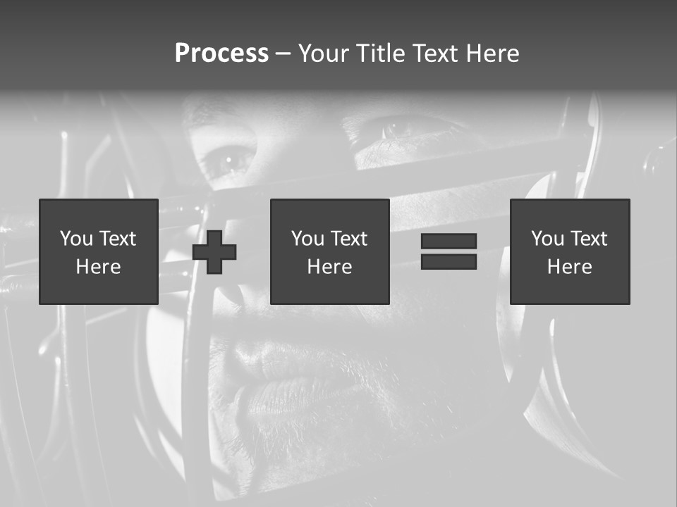 Male Men Sports Uniform PowerPoint Template