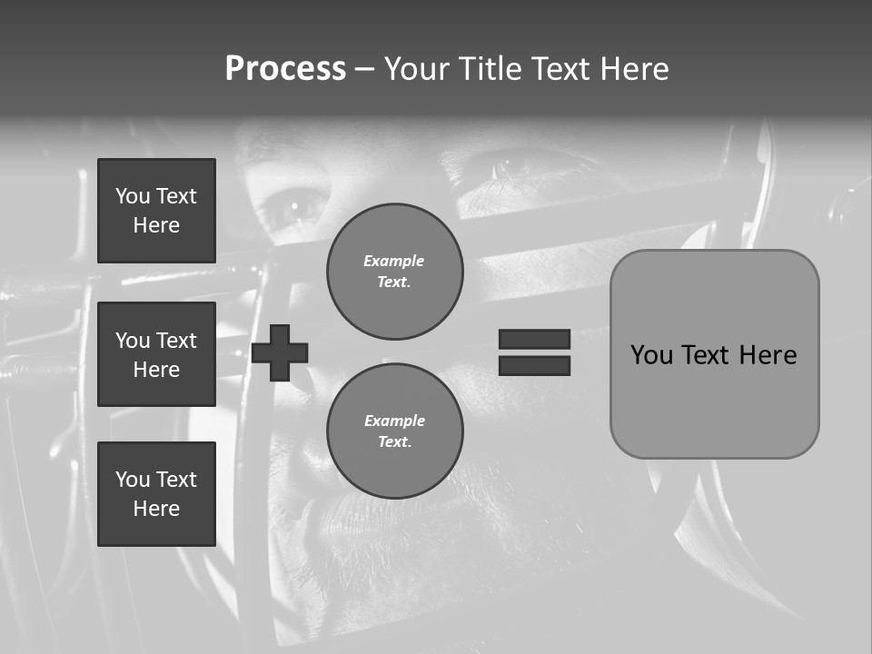 Male Men Sports Uniform PowerPoint Template