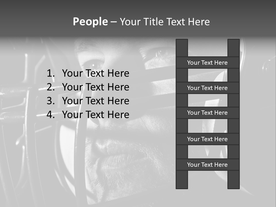 Male Men Sports Uniform PowerPoint Template