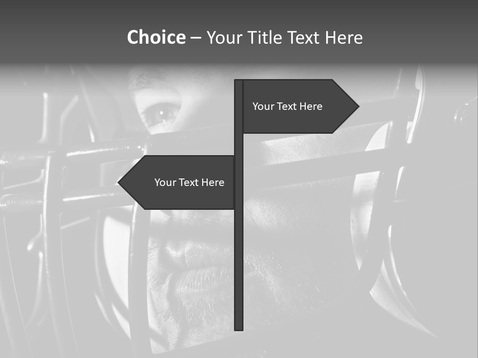 Male Men Sports Uniform PowerPoint Template