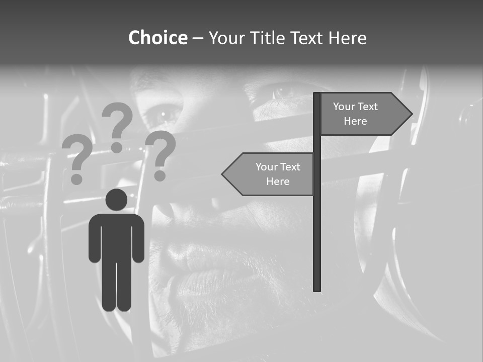 Male Men Sports Uniform PowerPoint Template