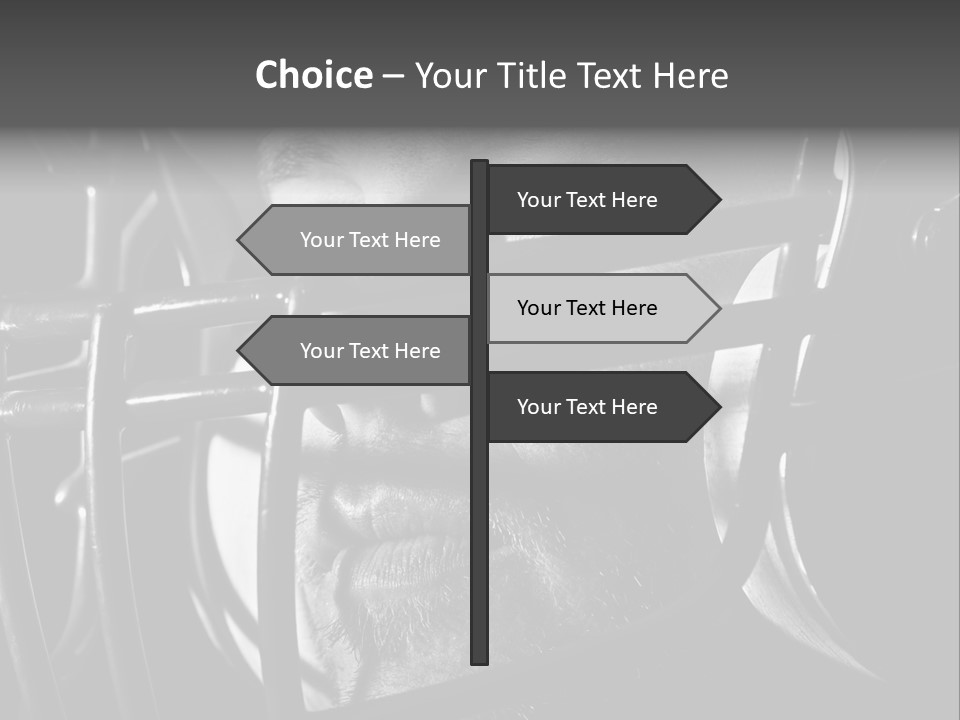 Male Men Sports Uniform PowerPoint Template