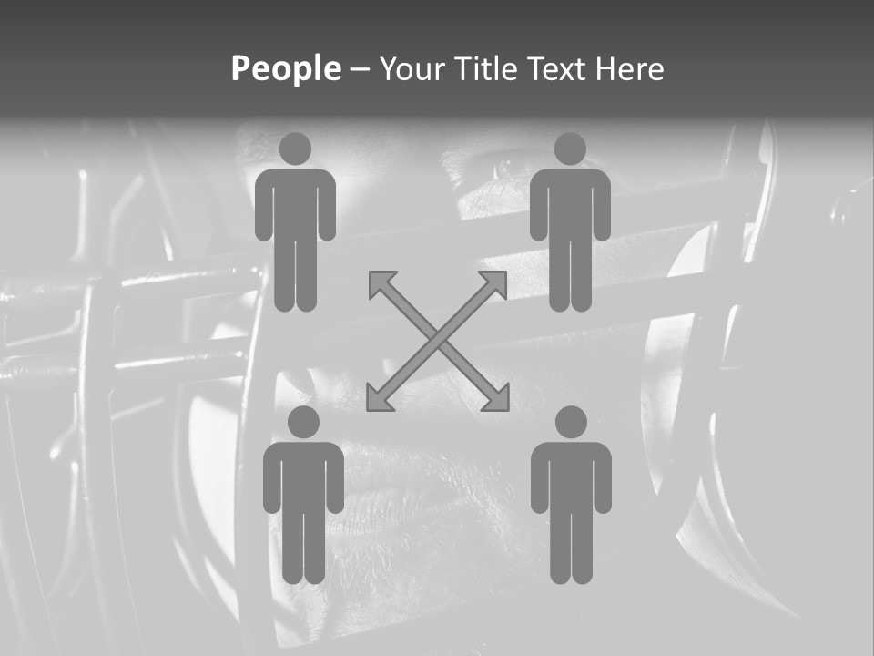 Male Men Sports Uniform PowerPoint Template